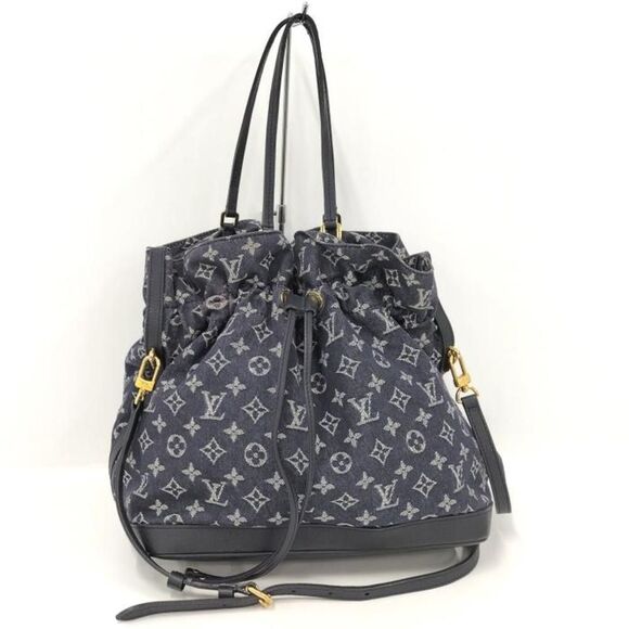 Louis Vuitton Handbags - Louis Vuitton Noe MM Tote Shoulder Bag Monogram Denim Purse